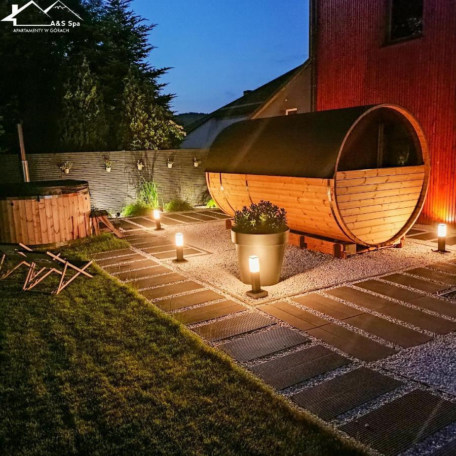 Apartamenty Kolo Szczyrku A&S Spa - Basen, Jacuzzi, Sauna Exteriör bild