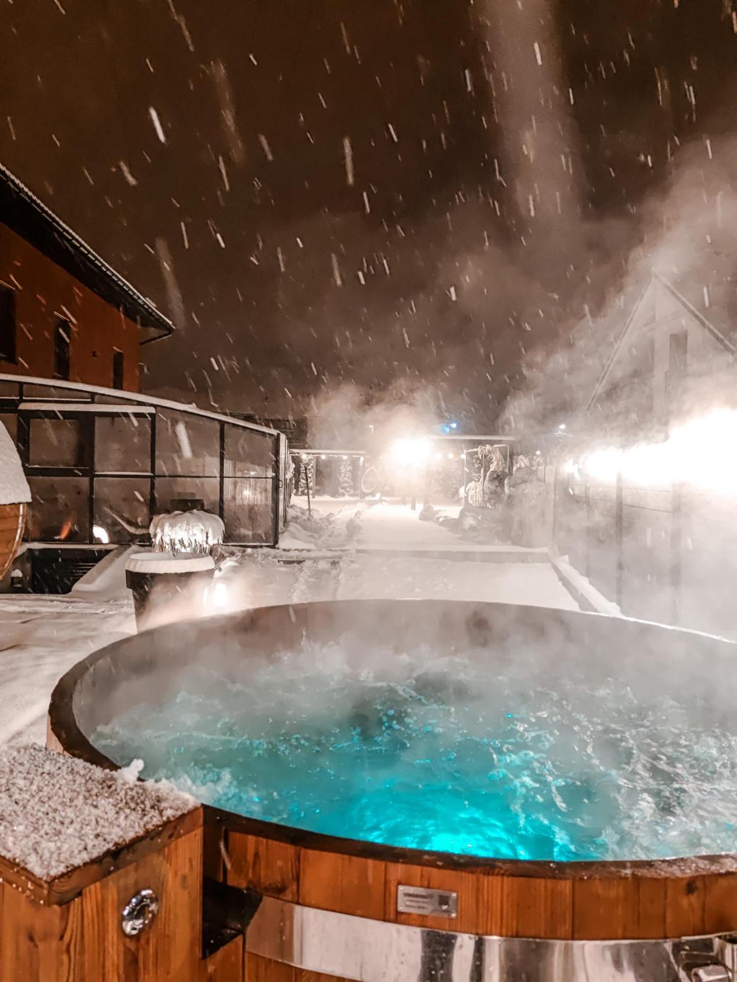 Apartamenty Kolo Szczyrku A&S Spa - Basen, Jacuzzi, Sauna Exteriör bild